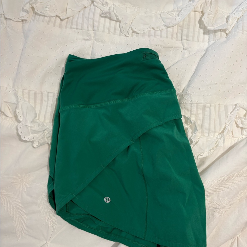 Lululemon Green Speed Up Shorts